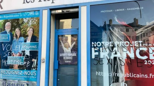 Le local Les Républicains vandalisé